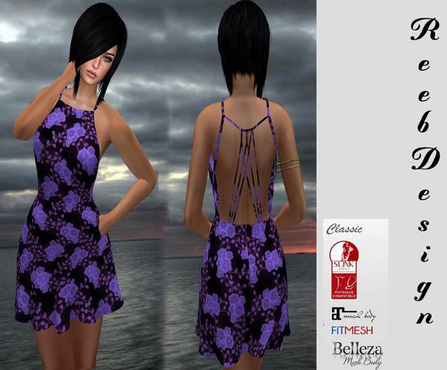 287-Reeb Design dudu strap dress