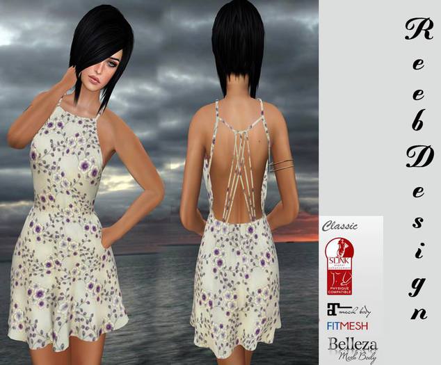 288-Reeb Design dudu strap dress
