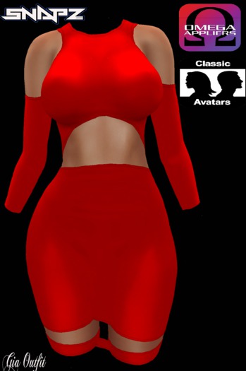 Snapz-Gia Outfit (Red)