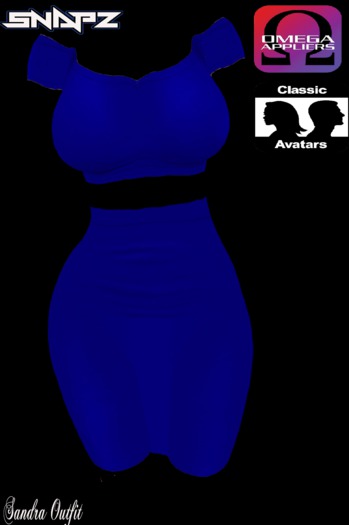 Snapz-Sandra Outfit (Blue)