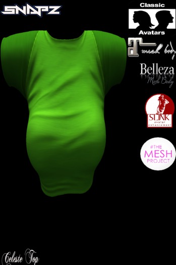 Snapz-Celeste Top (Green)