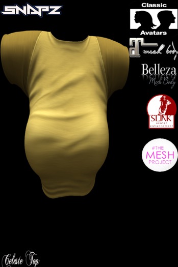 Snapz-Celeste Top (Yellow)