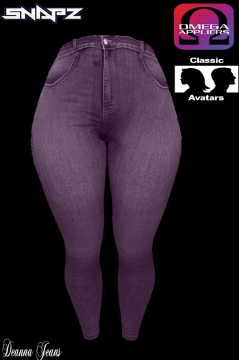 Snapz-Deanna Jeans (Purple)