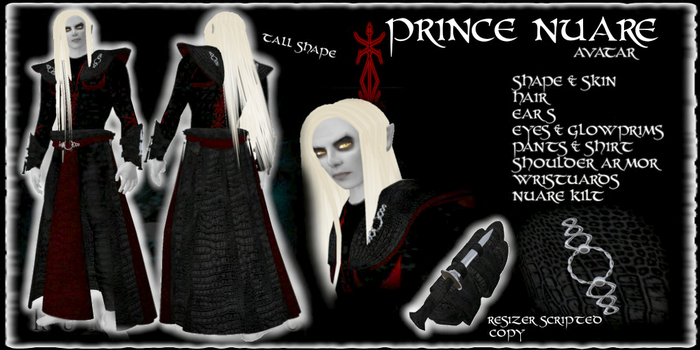 Prince Nuare Avatar