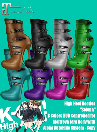 KO-H Selena Heel Booties Maitreya Lara AutoHide