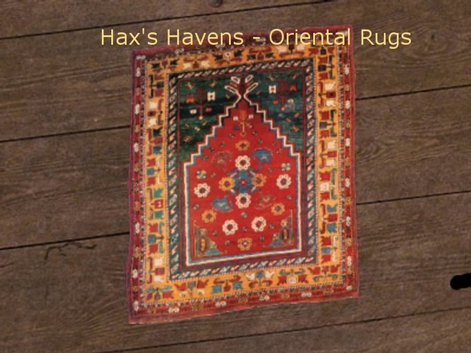 Hax's Havens - Oriental Rug A