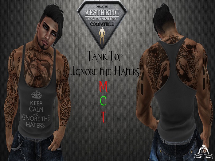 *DC* AESTHETIC  Tank Top - Ignore the Haters