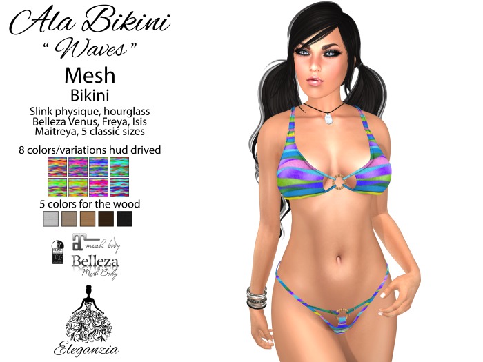 Eleganzia Ala Bikini "Waves"