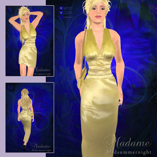 Madame Haute Couture - Midsummernight, gold