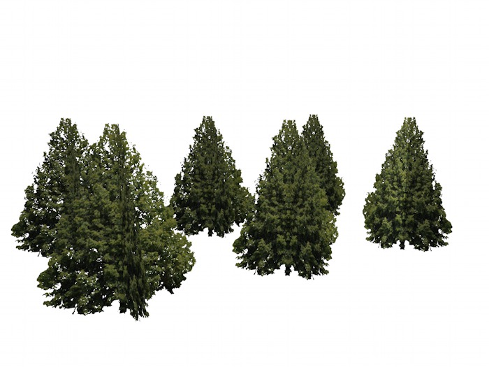 6 or 12 trees and only 1 LI! - OPQ 6 Green Trees 03a