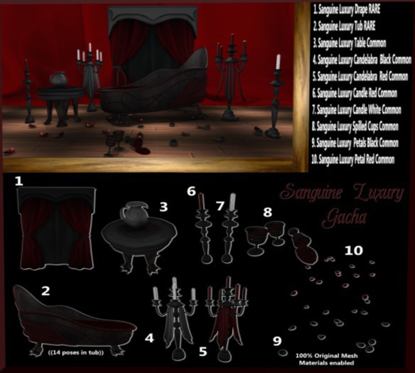 .::DD::. Sanguine Luxury Candle Red COMMON