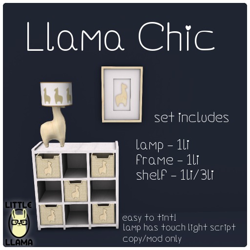 Little Llama - Llama Chic Set
