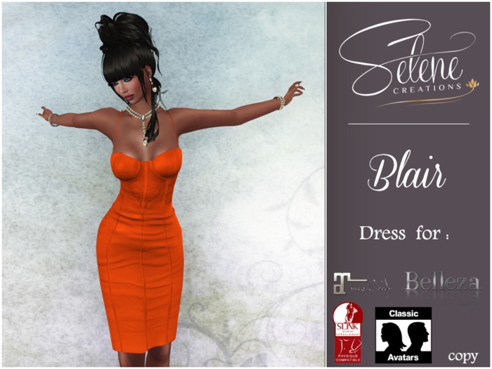 [Selene Creations] Blair Orange WEAR