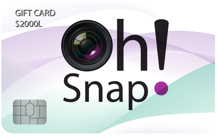 Oh Snap! Gift Card $2000L