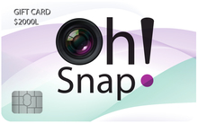 Oh Snap! Gift Card $2000L