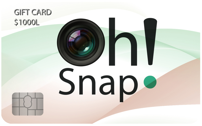 Oh Snap! Gift Card $1000L