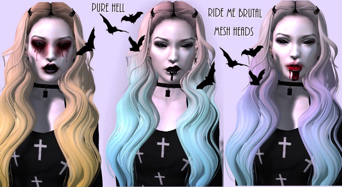 ᑭᑌᖇᕮ ᕼᕮᒪᒪ - MESH HEAD - RIDE ME BRUTAL