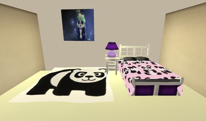 panda bedroom set