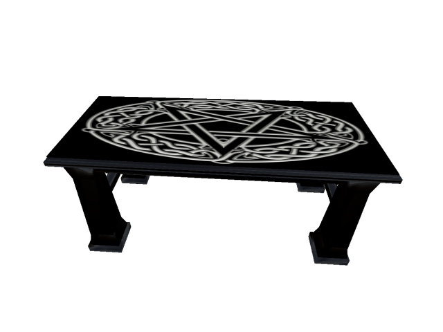 Celtic Pentagram Table