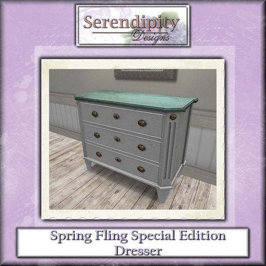 Serendipity Designs - SFSEBR Dresser  (boxed)