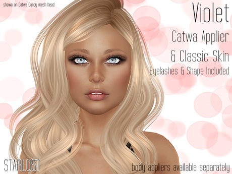 Second Life Marketplace - ::Starlust:: Violet Skin - Latte