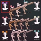 *Pink Acid Daisys In Spring Headband - Lavendar