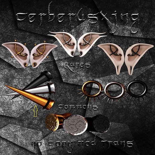 [CX] Rail Spikes (Gold)