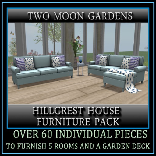 Second Life Marketplace HILLCREST HOUSE FURNITURE PACK*