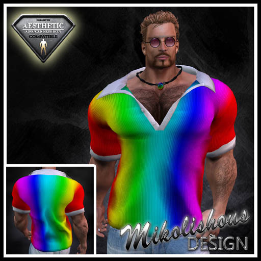 *Mikolishous Design* Polo-Spectrum-White
