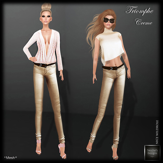 SAS - Triomphe Creme Outfit (Mesh)