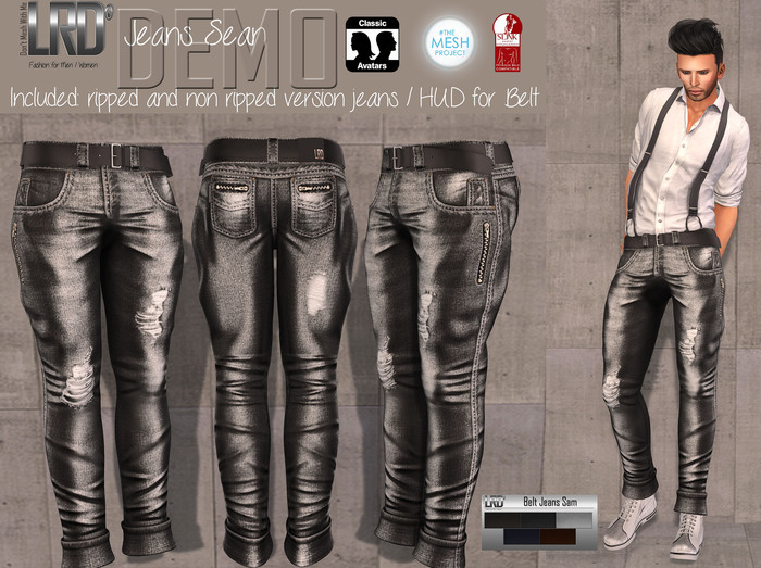 LRD Mens Jeans Sean DEMO
