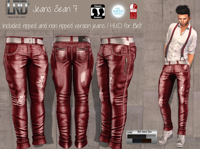LRD Mens Jeans Sean 7