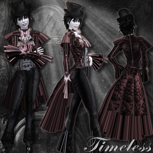 RFYRE TIMELESS, WOMENS, WINE & ROSE, TagGoth TagVampire TagSteampunk