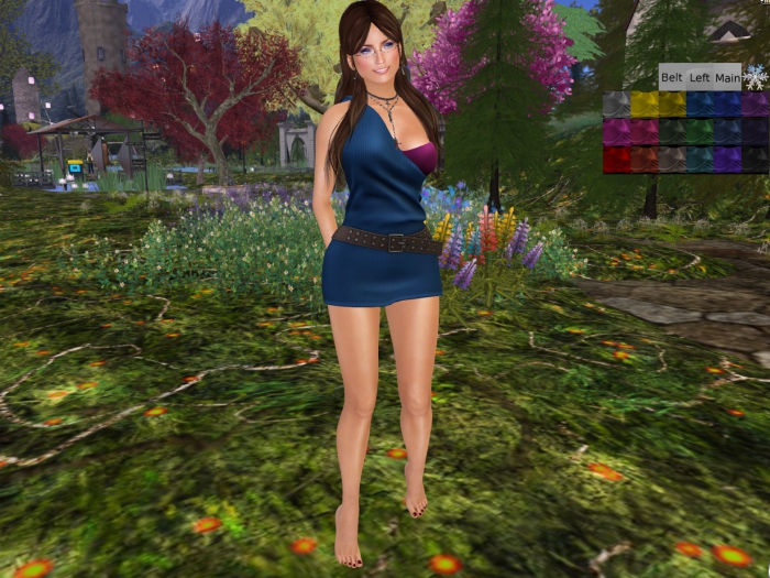 Para's HUDed Bipolar Minidress