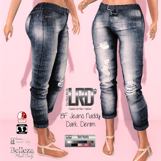 LRD BF Jeans Naddy Dark denim