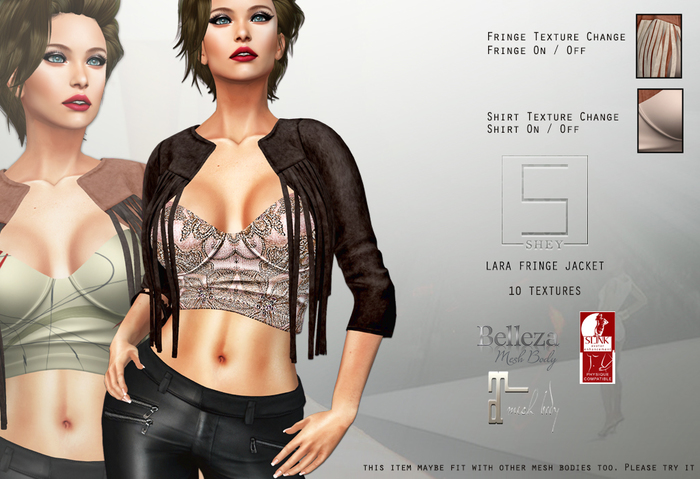 SHEY - Lara Fringe Jacket