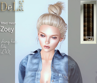 =DeLa*= Mesh Hair "Zoey" Dark Browns