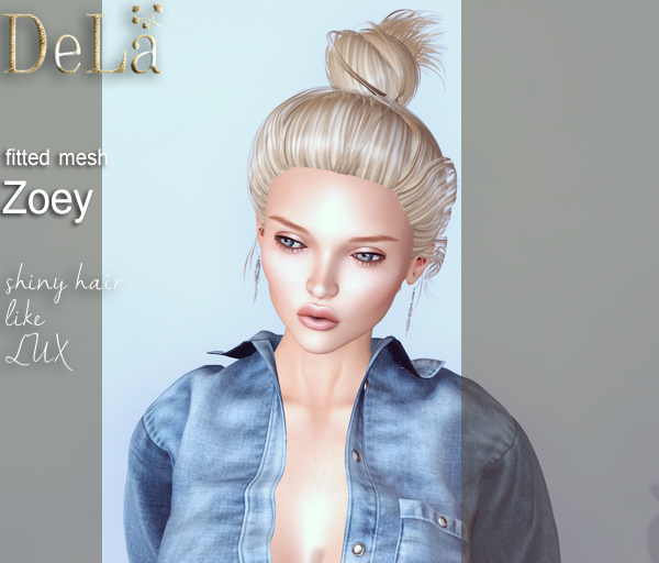 =DeLa*= Mesh Hair "Zoey" Demo