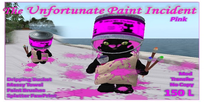 Unfortunate Paint Incident Pink Box
