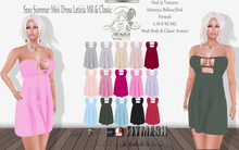 LSR - Sexy Summer Mini Dress Leticia MB & Classic