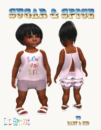 SUGAR & SPICE PINK BOXED (Wear to unpack)