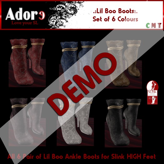 .:Adore:. Lil Boo Boots - DEMO