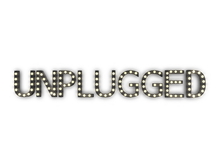 [Px] "UNPLUGGED" Illuminated Light Bulbs Sign