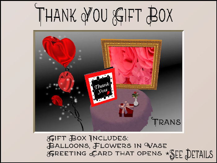 Thank You Gift Box full of Goodies