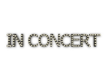 [Px] "IN CONCERT" Illuminated Light Bulbs Sign