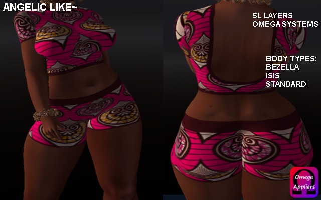 AFRICAN 2 PIECE SHORTSET