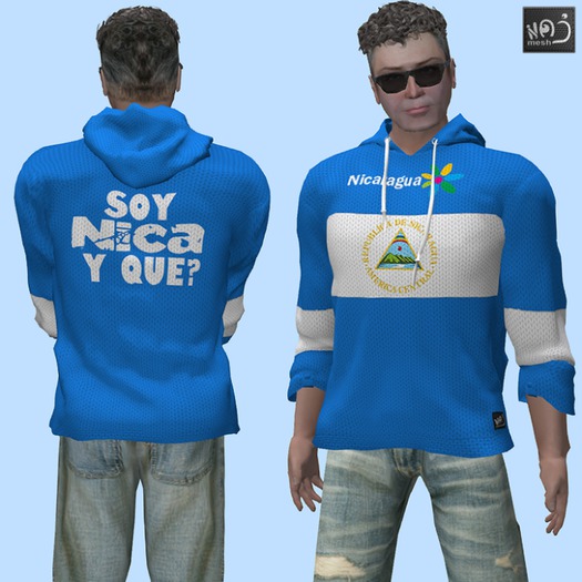 NICARAGUA Hoodie (MESH) boxed