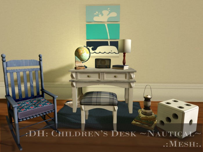 :DH: Children's Desk ~Nautical~