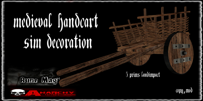 Rune medieval handcart