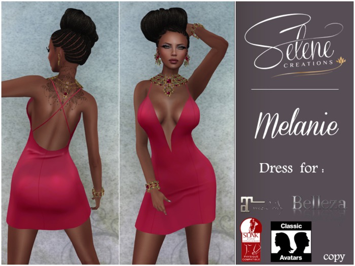 [Selene Creations] Melanie Red DEMO (wear&click)